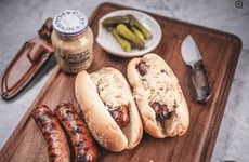 Elevated German Sausages