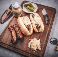 Elevated German Sausages Image 1