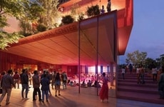 Bold Four-Story Cultural Complexes