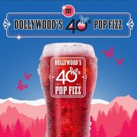 Pink-Hued Amusement Park Sodas