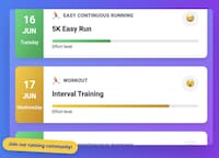 Personalized Training Apps