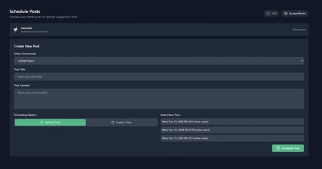 Engagement Timing Insights