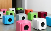 Colorful Cubist Audio Designs