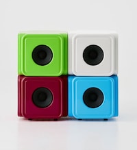 Colorful Cubist Audio Designs Image 2