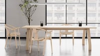 Elegant Wooden Seating Image 1