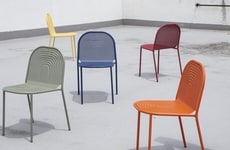 Perforated Steel Seating