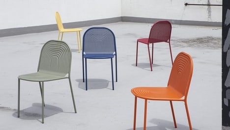 Perforated Steel Seating