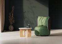 Textile-Topped Table Design Image 3