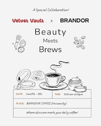 Beauty-Centric Cafe Collabs