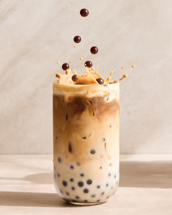 Coffee-Filled Popping Pearls