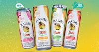 Sparkling Pineapple-Rum Cocktails Image 1