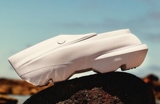 Futuristic Sculptural Footwear