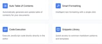 AI Markdown Editors