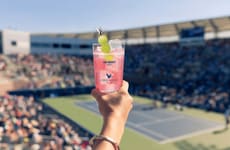 Tennis-Themed Pop-Up Bars