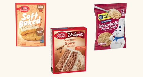 Easy Autumnal Baking Products