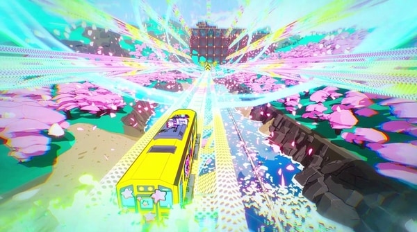 Stylized Train-Racing Games