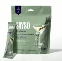 Dirty Martini-Inspired Infusion Products