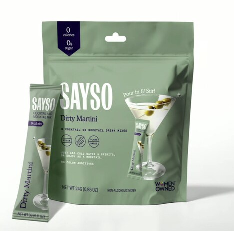 Dirty Martini-Inspired Infusion Products