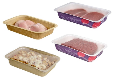 Recyclable Paper-Made Tray Packaging