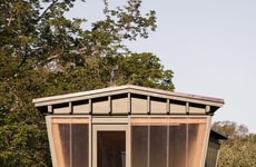 Light Filtered Glulam Pavilions