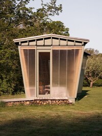 Light Filtered Glulam Pavilions
