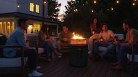 Smoke-Free Freestanding Fire Pits