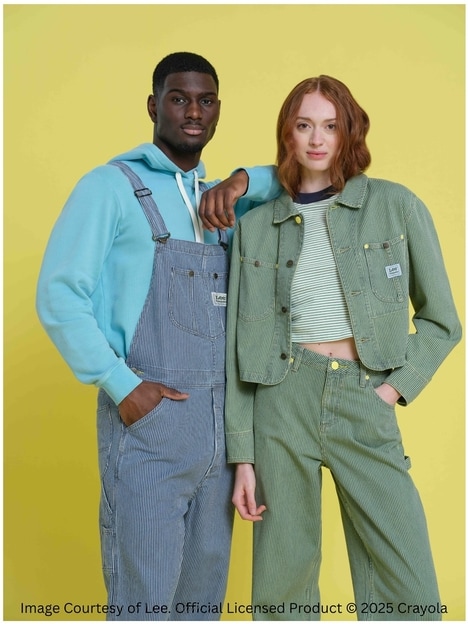 Playful Crayon-Inspired Fashion Lines