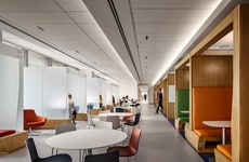 Modernized Fluid College Buildings