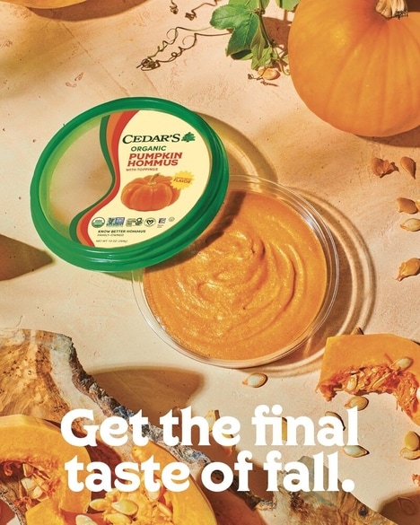 Creamy Fall-Enthused Hummus