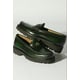 Gradient Tonal Leather Loafers Image 3