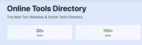 Online Tools Directories