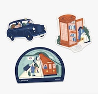 Luggage Personalization Stickers Image 3