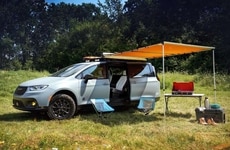 Family Camping Minivan Concepts