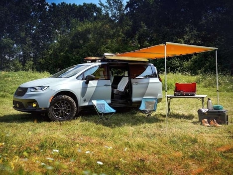 Family Camping Minivan Concepts