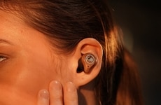 Wooden AI Translation Earbuds
