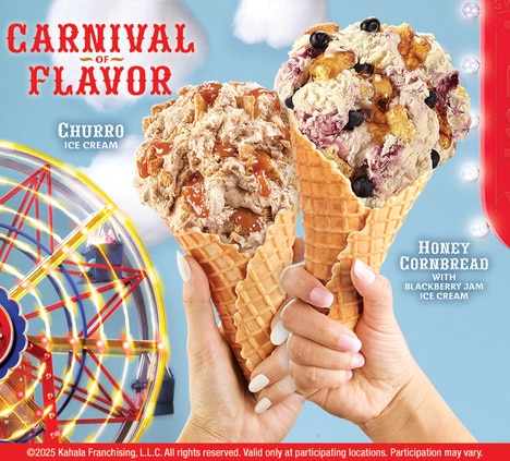 Carnival Season Ice Creams
