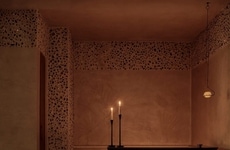 Tropical Brutalist Dining