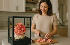 App-Connected Mushroom Growers