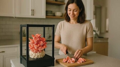 App-Connected Mushroom Growers