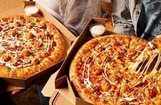 Hearty Fried Chicken Pizzas