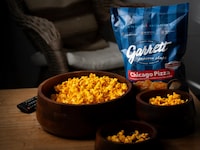 Pizza-Flavored Popcorn Snacks Image 1
