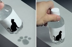 Adorable Pawprint Bottles