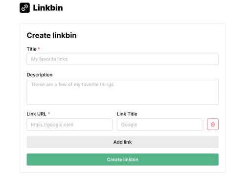 Link Sharing Hubs