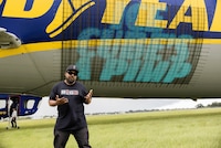 Icon-Backed Blimp Tours