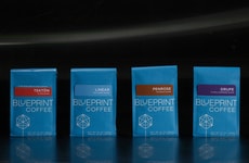 Card-Labeled Coffee Bags