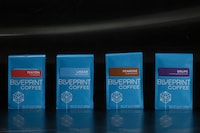 Card-Labeled Coffee Bags Image 1