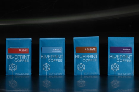 Card-Labeled Coffee Bags