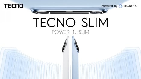 Hyper-Slim Smartphone Models : TECNO Slim