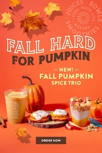 Better-For-You Fall Refreshment Menus Image 1