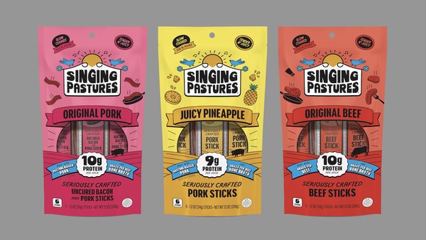Collagen-Boosted Meat Sticks